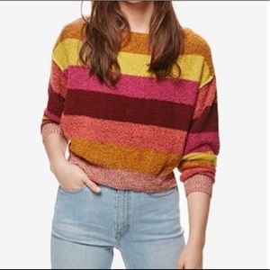 Free People striped sweater